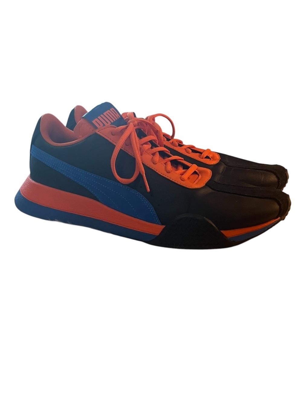 Puma Roma Basic Plus sawtooth rubber sole leather sneakers